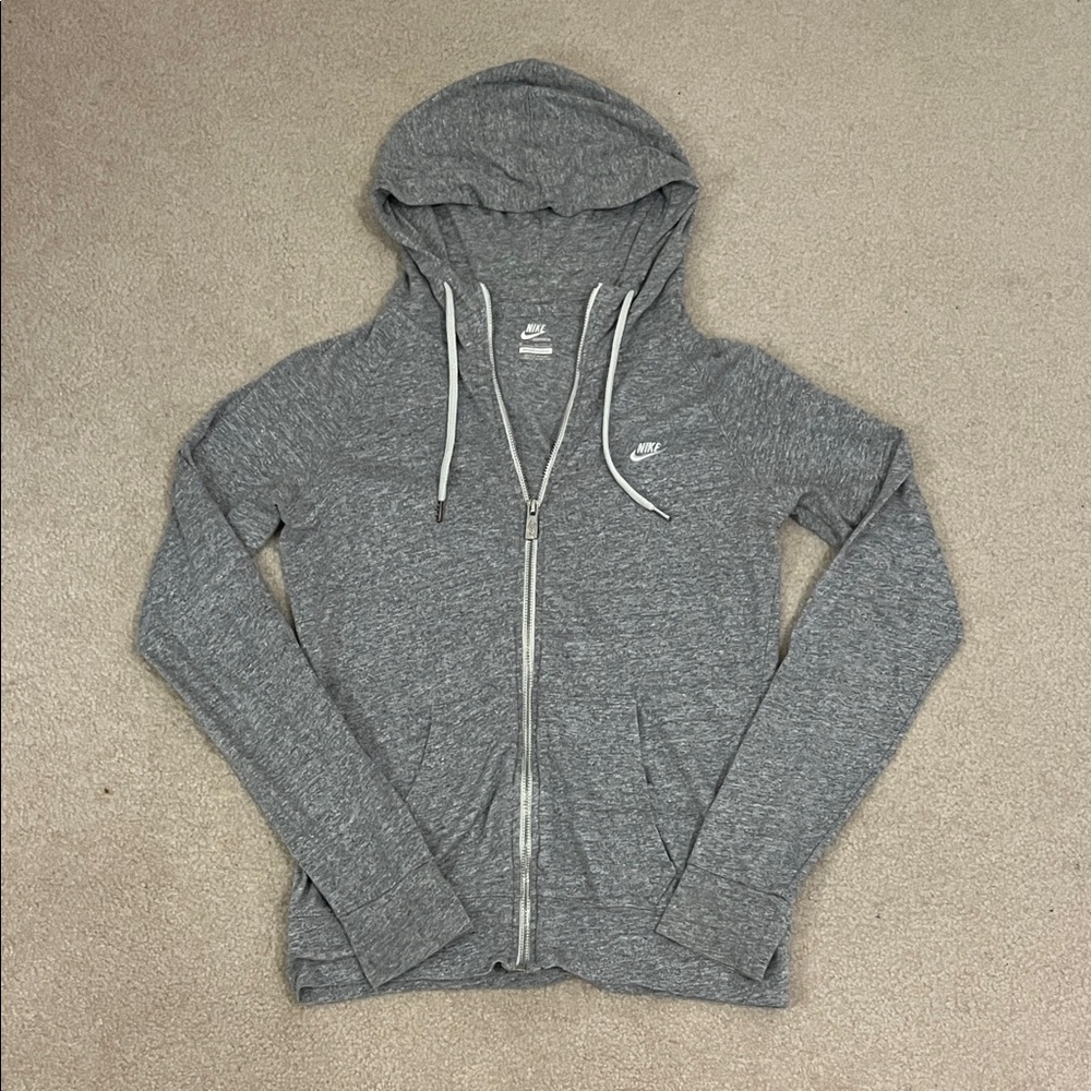Nike Women’s Gray Full Zip Jacket